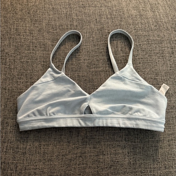 ALO Yoga Sky Blue Bralette - Picture 1 of 4